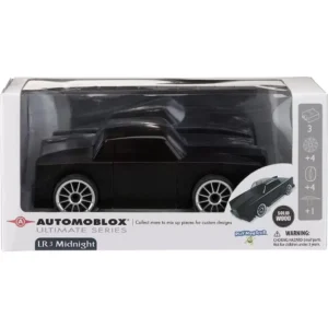 Automoblox Ultimate LR-3 Midnight — Wooden Mix-and-Match Car